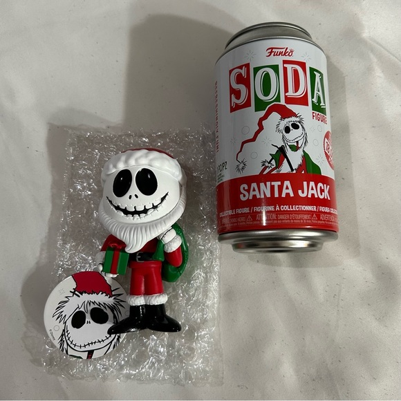 Santa Jack Skellington Funko Soda - Picture 1 of 2